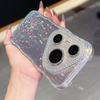 KEYSION Градиентный прозрачный чехол со стразами для Huawei Pura 70 80 Pro 70 Ultra, с защитой камеры, противоударная задняя крышка