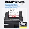 Xprinter N160II USB+WIFI Интерфейс 80мм 160мм/с Автоматический Термопринтер Чеков, UK Plug