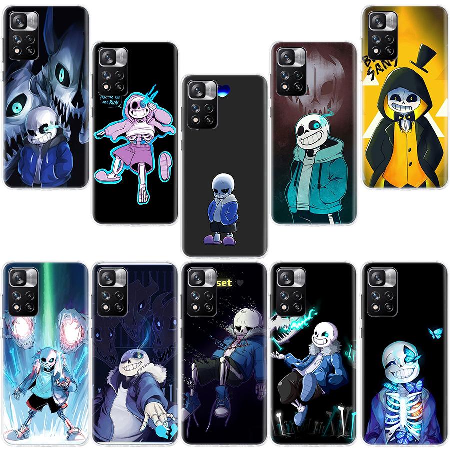 Чехол для телефона Undertale Sans Doggo для Xiaomi Poco X4 F4 GT X3 NFC X5 X6 X7 Pro 5G M5 M5S M3 F5 Mi F6 F3 F2 F1 Чехол Coque Fundas T