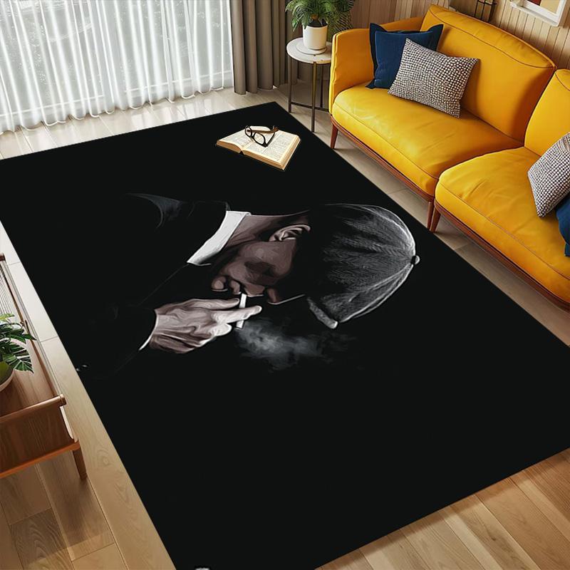 Night Walk Carpet Rug for Bedroom Living Room Home Sofa Decoration,Office Home Decor Game Large Decor Floor Mat
