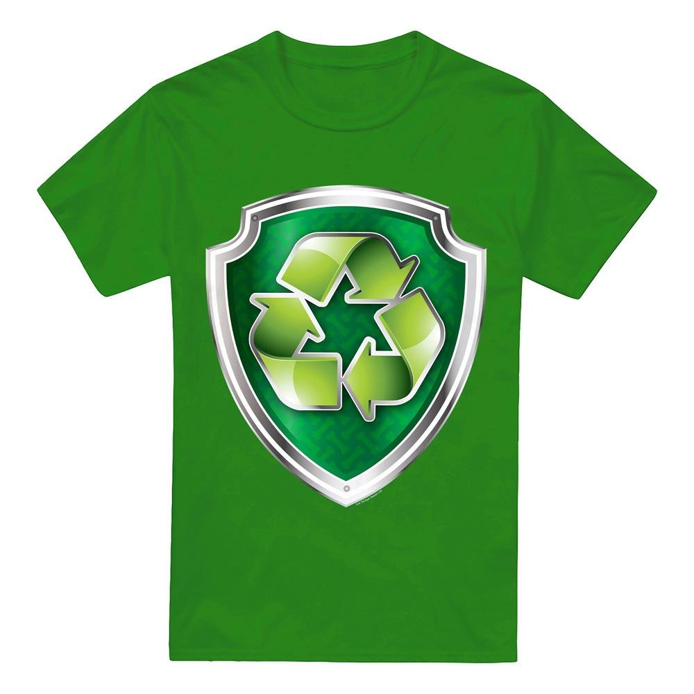 Paw Patrol Mens Rocky Badge T-Shirt