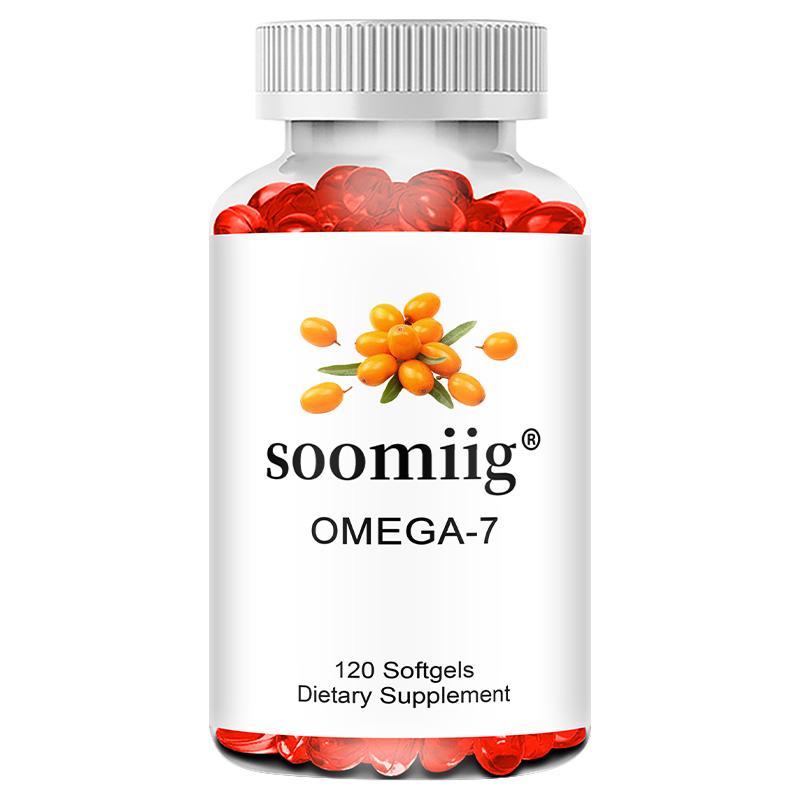 Omega 3-7-9 plant-based dietary supplement, beneficial for heart, hair, nail, and skin health, 120 softgels.