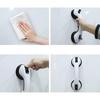 2-pack Of 12" Bathroom Grab Bars Shower Handle With Strong Suction Cup - J