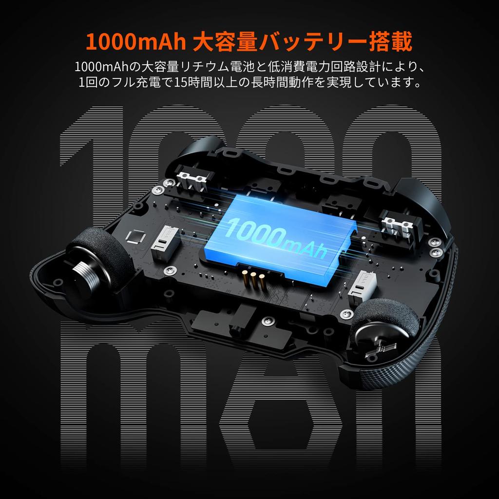 BIGBIG WON PC Wireless Controller with Back Button Developed In Switch Controller Bluetooth Connection Macro Function Equipped with Gyro Sensor TURBO