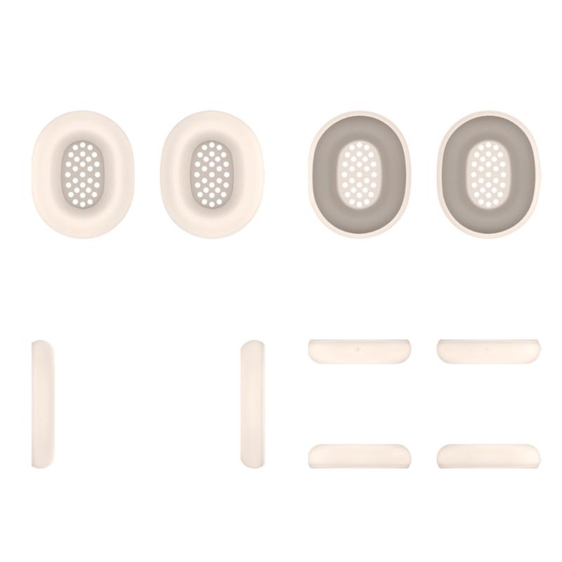 Silicone Earpads Sleeve Protective Covers Shockproof AntiDust Earphone Accessories For Headphone(1) Ear Cushions