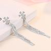 Lindon Copper Alloy Zircon Earrings Drop Earrings For Women Wedding Party Gifts