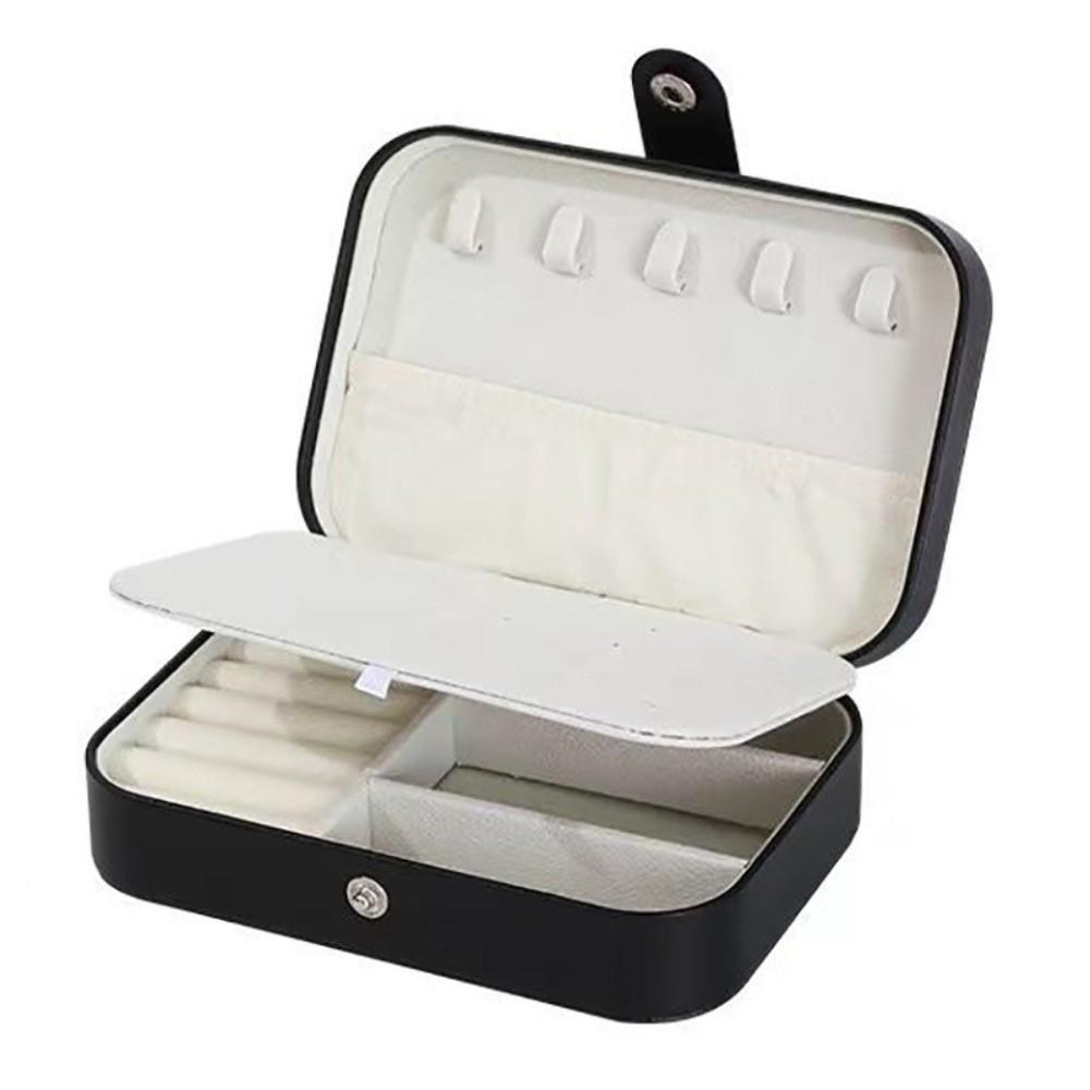 Small Size Jewelry Box Multi Compartment Travel Jewelry Organizer Jewelry Storage Holder Home Use