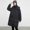 Winter Down Jacket Women's White Duck Down Thickened Warm Winter Temperament Loose Coat