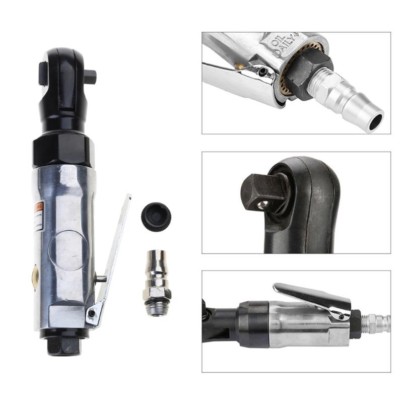 Мини-пневматическая трещотка 1/4 дюйма 3/8 дюйма Профессиональная воздушная трещотка Беспроводной привод с крутящим моментом Прочный гаечный ключ