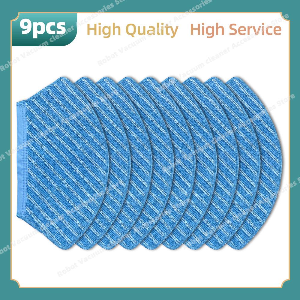 Compatible For Midea M7 / M7 Pro, Eureka NER700 Parts Main Side Brush Hepa Filter Mop Cloth Replacement Accessories