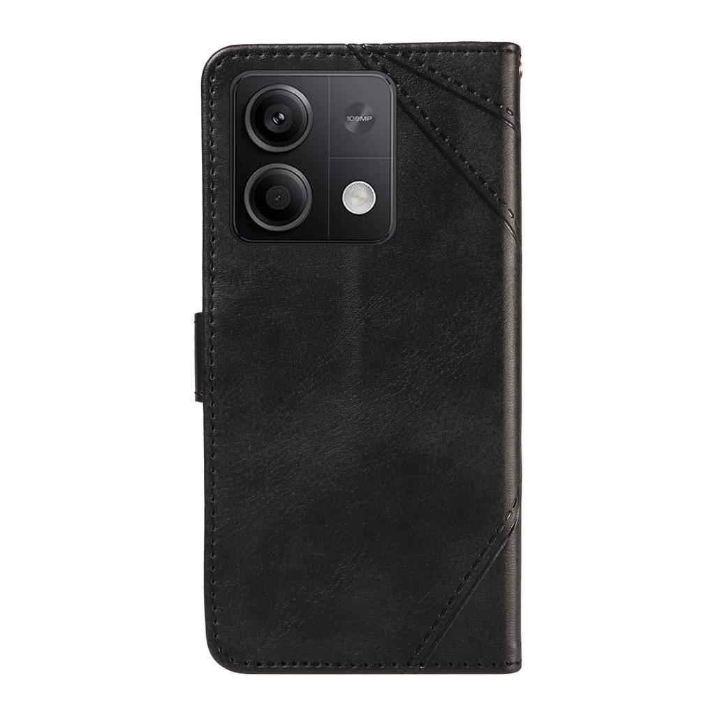 Для Xiaomi Redmi Note 13 5G Чехол Геометрическая линия Кожаный кошелек Чехол для телефона