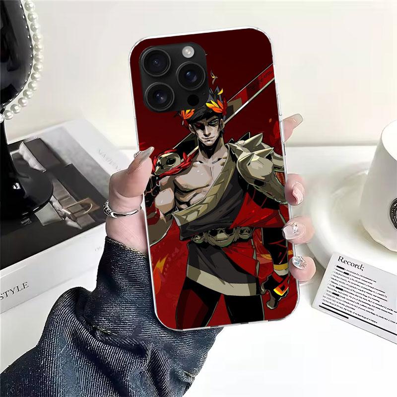Игровой Hades Action Мягкий чехол для телефона Для IPhone 11 17 Air 16E 16 Pro Max 15 + 14 Plus 13 Mini 12 Apple 7 SE 8 Fundas Coque 11 17 Ai