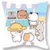 Cute Bear Bubu Dudu Pillowcase Kawaii Cartoon Animation Living Room Sofa Cushion Cover Bedroom Room Home Decoration Gift