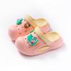 Детские тапочки с двухцветной подошвой, летние, новые, с рисунком, милые, детские, уличные, антидырочные, туфли