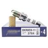 4/6Pcs 3764 BKR6EIX-11 Iridium Spark Plug for TOYOTA YARIS RAV4 CAMRY SUZUKI LIANA BALENO SUBARU LEGACY FORESTER NISSAN HONDA