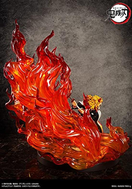 Demon Kimetsu No Yaiba Rengoku Anjuro Complete Edition Scale Plastic Painted Complete Figure Slayer 1/4