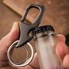 Многофункциональный и практичный брелок для ключей из сплава с небольшим ножом для разборки кронштейна экспресс-доставки