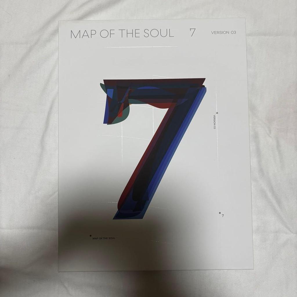 [Б/У] ВЕРСИЯ MAP OF THE SOUL 7 с прозрачным файлом