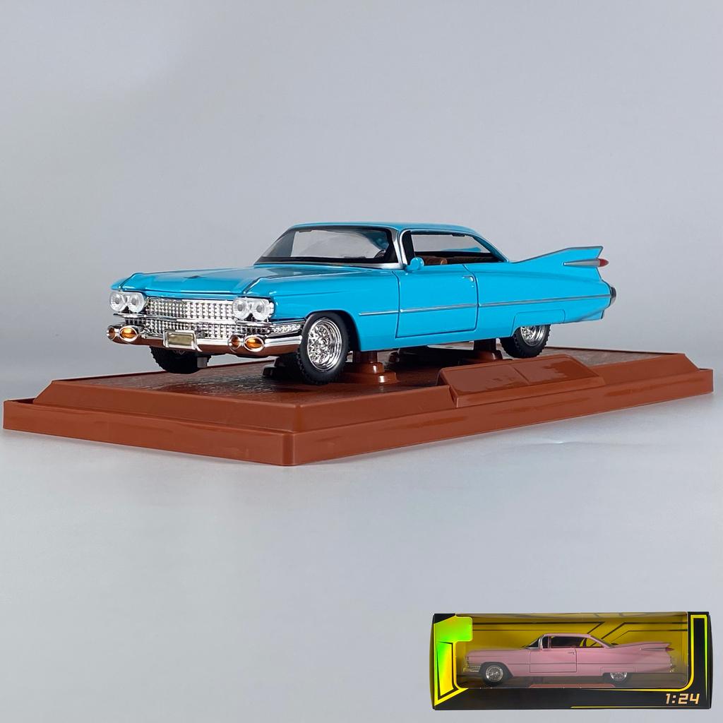 1:24 Cadillac Eldorado Biarritz 1959 Series 62 Alloy Diecast Model Miniature Voiture Home Decor Christmas Gifts For Childrens