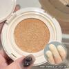 2 в 1 двухслойная пудра-кушон Clear Natural Lasting Brightening Gege Bear Makeup Concealer Loose Powder Cushion Cream