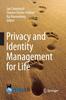 Книга Privacy and Identity Management for Life