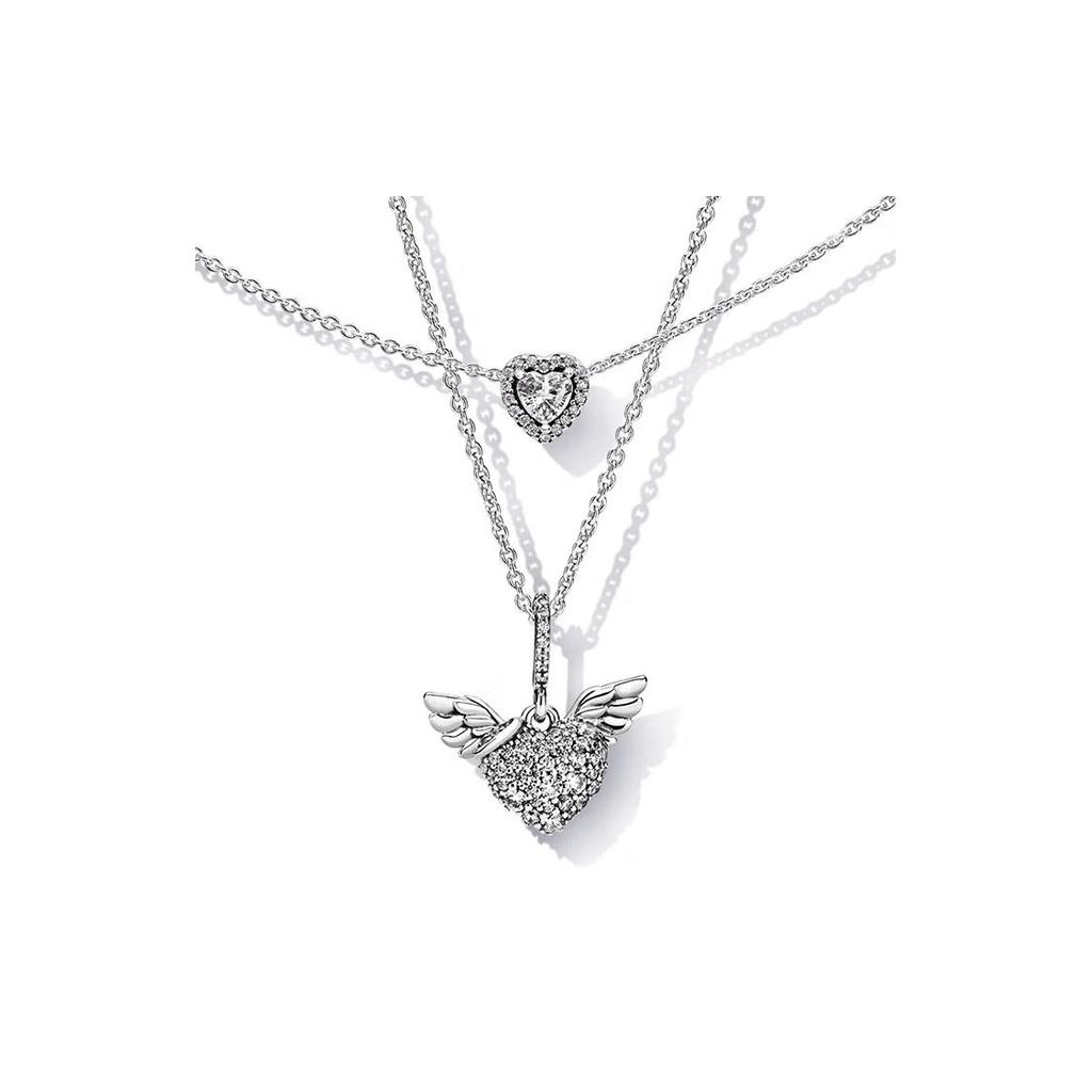 Pandora Love Guardian 925 Silver Necklace Women necklace TZ0073