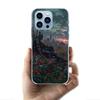 Цветочный Рыцарь Света Чехол для Телефона Для iPhone 16 15 17 Pro Max 17Air 16E 14 Plus 13 12 Mini 11 Pro X XS XR Apple Прозрачный Чехол
