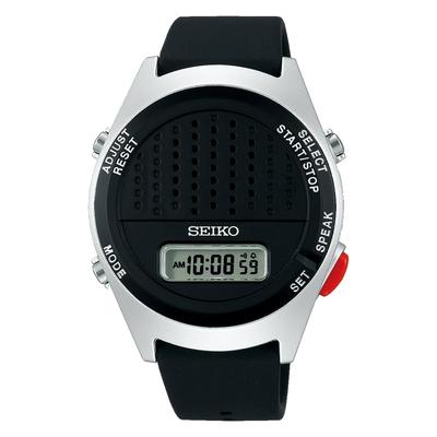 [Seiko Watch] Мужские черные наручные часы SBJS015
