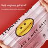 YOUAO Smile Vest Plastic Shopping Bags