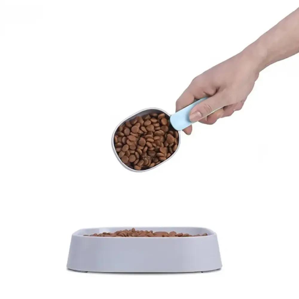 Dog Food Scoop Multifunctional Pet Feeding Spoon with Sealing Clip  Pet Cat Dog Food Scoop Bag Clip