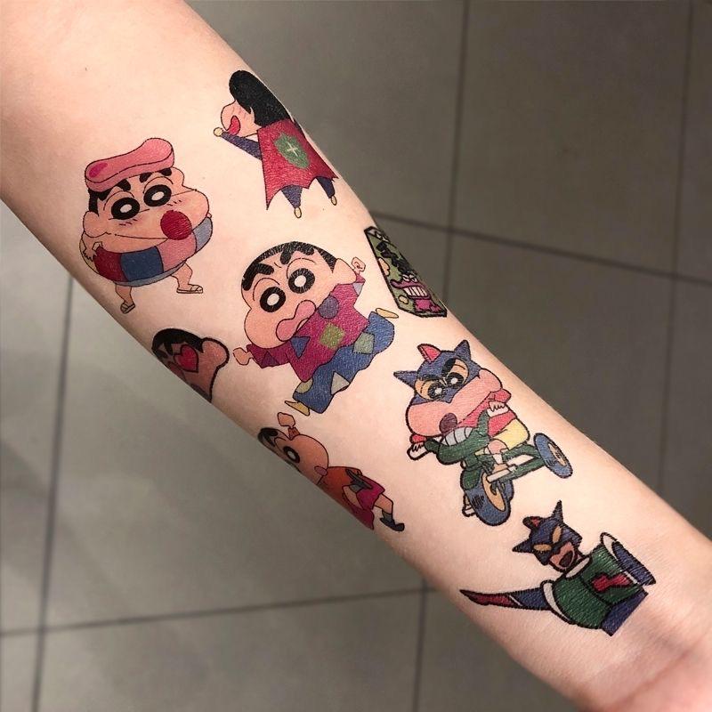 Sailor Moon Waterproof Anime Tattoo Stickers: Colorful, Long-lasting, and Concealing