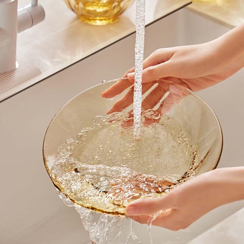 VISIONS Corning Crystal Clear Glass Dinnerware Set