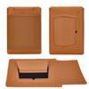 Shockproof Notebook Protective Case Multi-angle Adjustment Leather Pouch for MacBook Pro Office