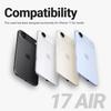 Crong Clear MAG Cover - MagSafe iPhone 17 Pro Case (Clear)