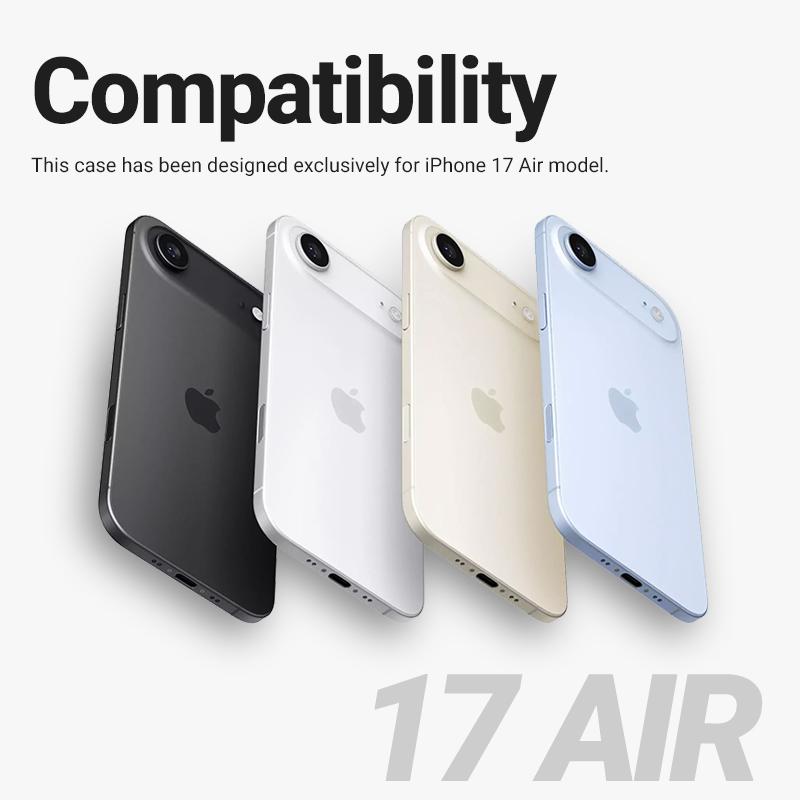 Crong Clear MAG Cover - MagSafe iPhone 17 Pro Case (Clear)