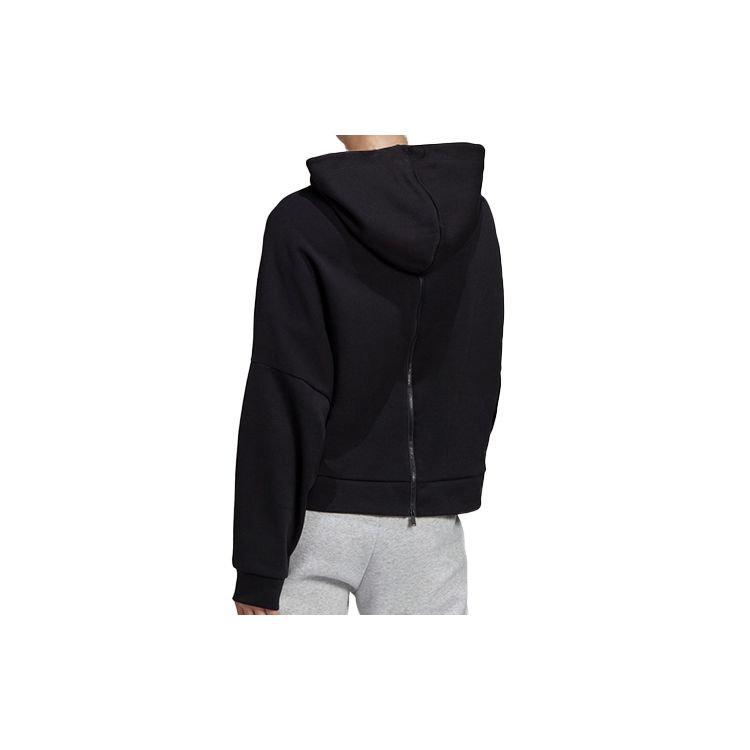 adidas Спортивная толстовка с капюшоном, женская, черная FS2451
