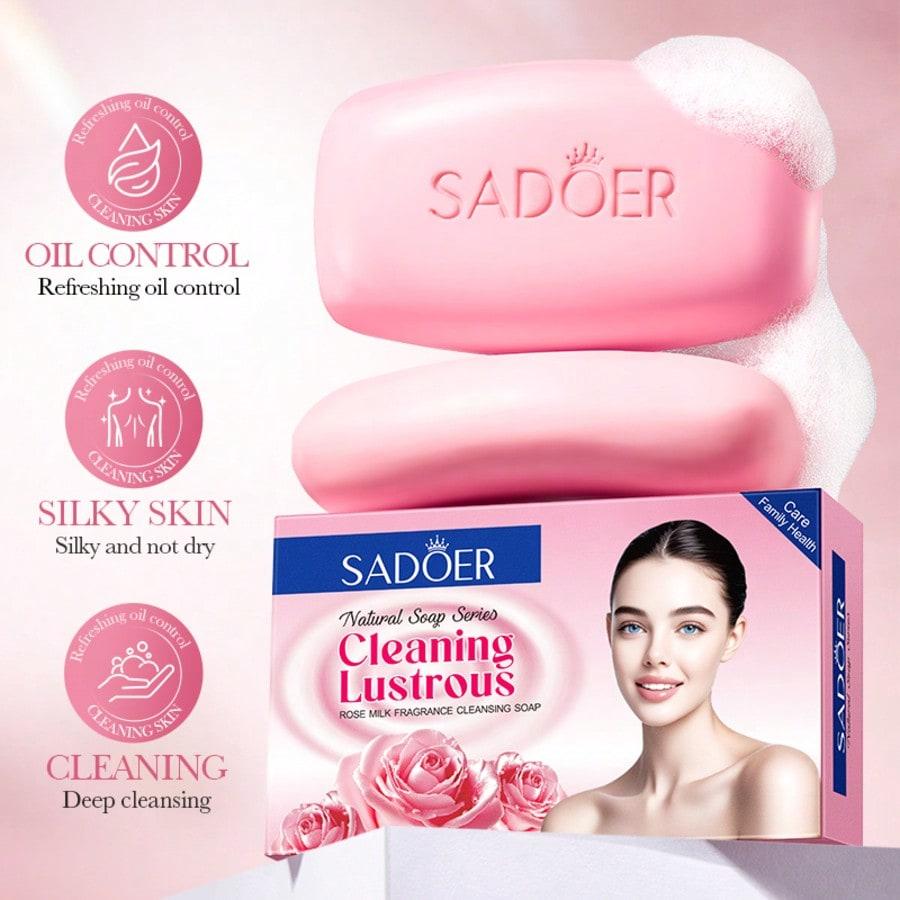 The Rose Honey Soap Deep Cleansing Face Makeup Remover Bath Smooth Non-Dry Refreshing Oil-Control