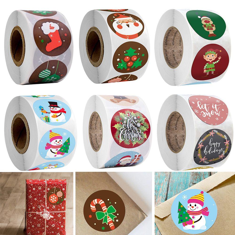Stickers Baking Sign Envelope Packaging Sticky Note Adhesive Label Christmas Stickers Seal Sticker