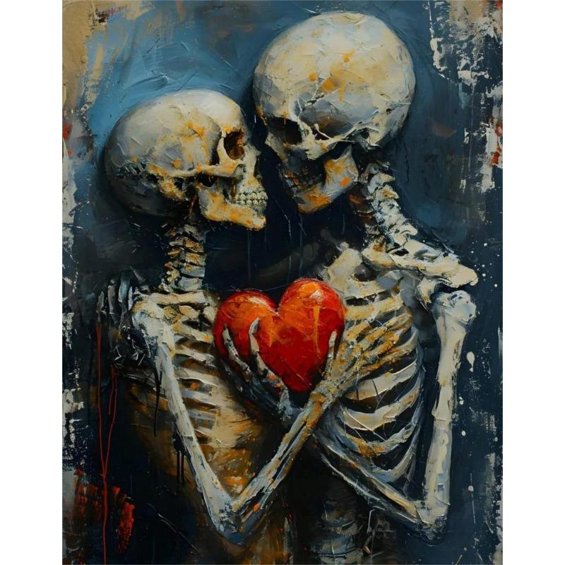 Dark Academy Victorian Gothic Poster Wind Moon Raven Skeleton Castle Bat  Retro Canvas Wall Art for Home Decor