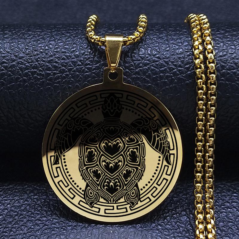 Ожерелья с головой тотема волка, тигра, льва, головы медведя, животное из нержавеющей стали, мужские ожерелья с подвеской для женщин