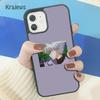 Krajews Anime icons Soft Phone Case Cover For iPhone 17 Air 16 15 14 plus 11 12 13 pro max coque Shell Fundas