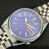 SEIKO EXPO 70 AUTOMATIC VINTAGE REFURBISHED JAPAN MENS BLUE DIAL WATCH a446077-1
