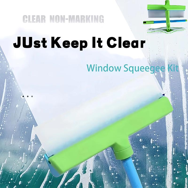3 in 1 Cleaning Kit Car Window Windshield Water Wiper Household Bathroom Mirror Door Window Glass Wiper Scraper Shower Squeegee
