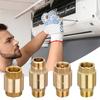 Thickened Brass Check Valves 6 Inch Vertical Design Leakproof Seal For Industrial And Home Use Preventing Reverse Flows