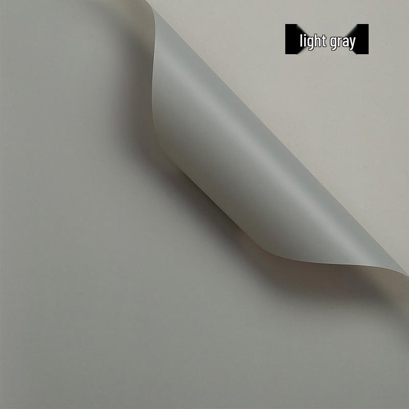 Полупрозрачная Водонепроницаемая Матовая Бумага для Букетов Флориста - Корейская Однотонная Упаковка для Цветов