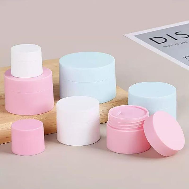 Empty 5/15/20/30/50Ml Travel Small Covers Plastic Cosmetic Pot Jars With Lids For Face Cream Lip Balm Containers Makeup Box
