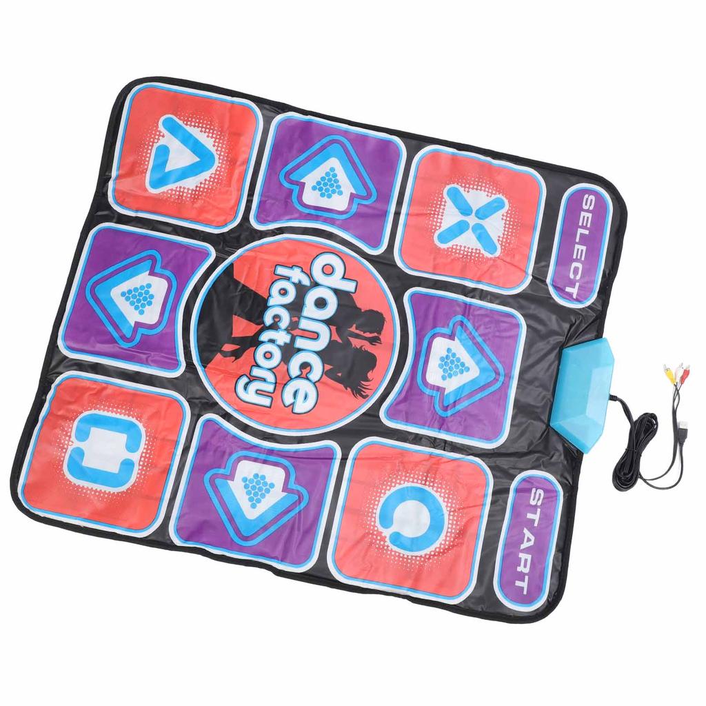 Одиночный танцевальный коврик улучшает координацию предотвращает скольжение электронный танцевальный интерактивный коврик для телевизора