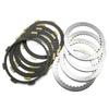 Для HONDA CBR125R JC34 JC39 JC50 2004-2016 cbr 125 r Комплект стальных дисков сцепления Набор Детали Двигатель Фрикционный диск Сепаратор Мотоцикл
