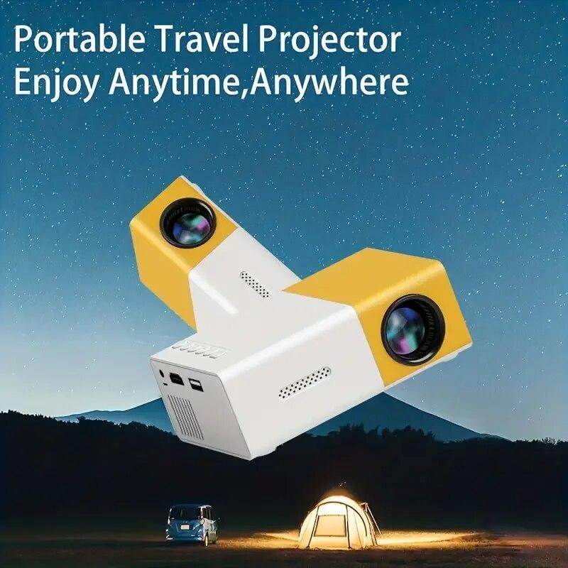 Mini Projector YG300 Pro LED Supported 1080P Full HD Television Portable Beamer Audio HDMI USB Outdoor Movie Video Projetor