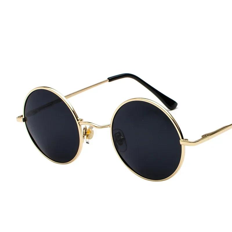 Classic Small Round Sunglasses Polarized For Men Women Retro Vintage Circle Hippie Sun Glasses Uv400